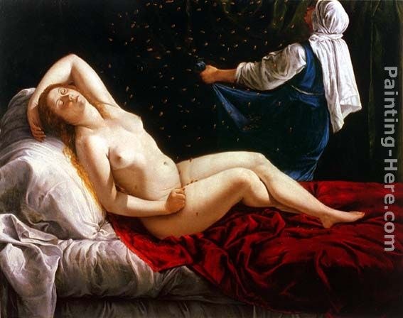 Artemisia Gentileschi Danae